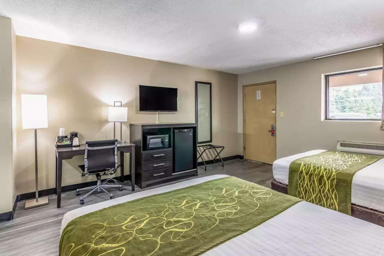 2 Double Beds image