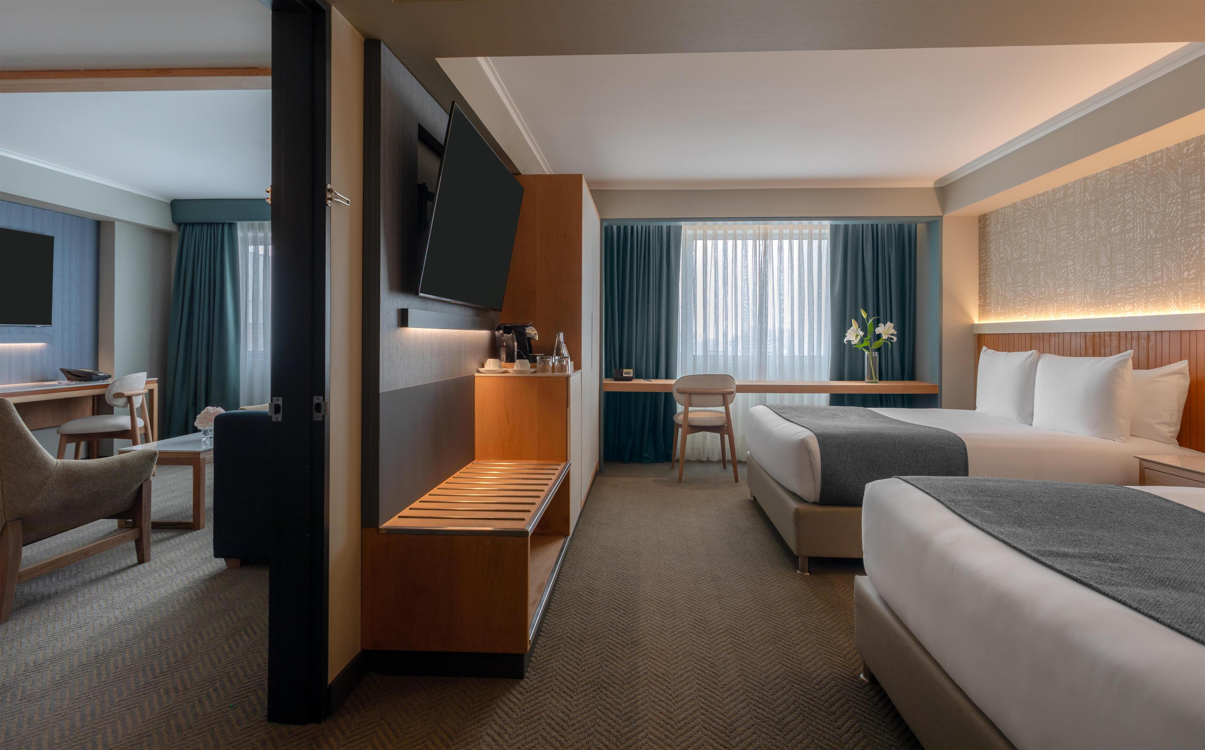 2 Double Beds image